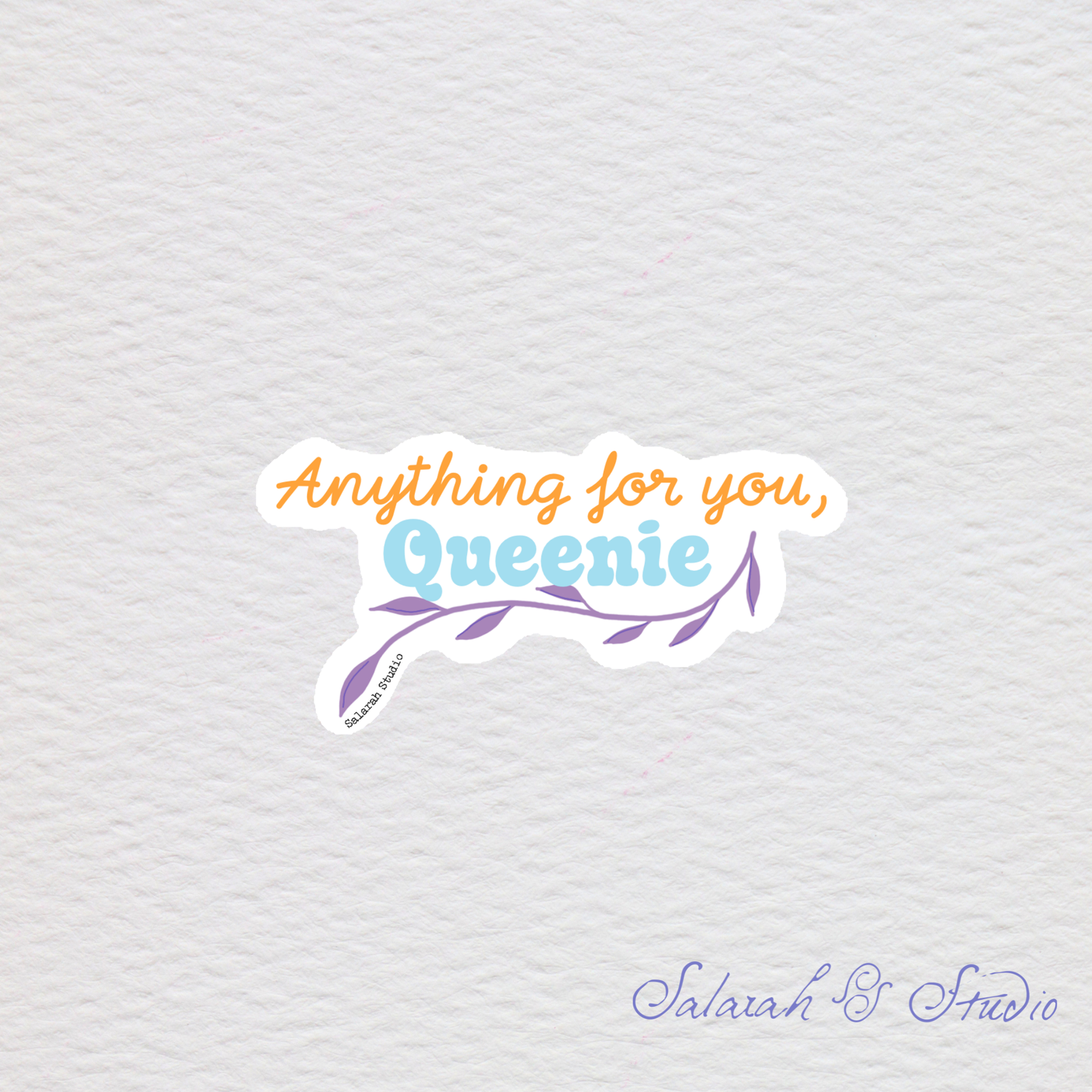 Anything For You Queenie - Spark Heat Glow of the Everflame Sticker