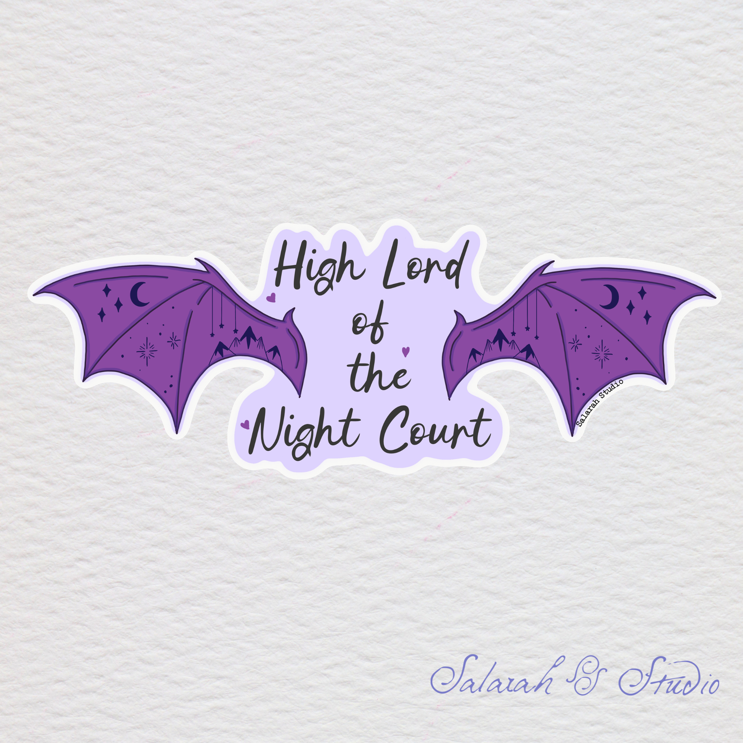 High Lord of the Night Court - ACOTAR Sticker
