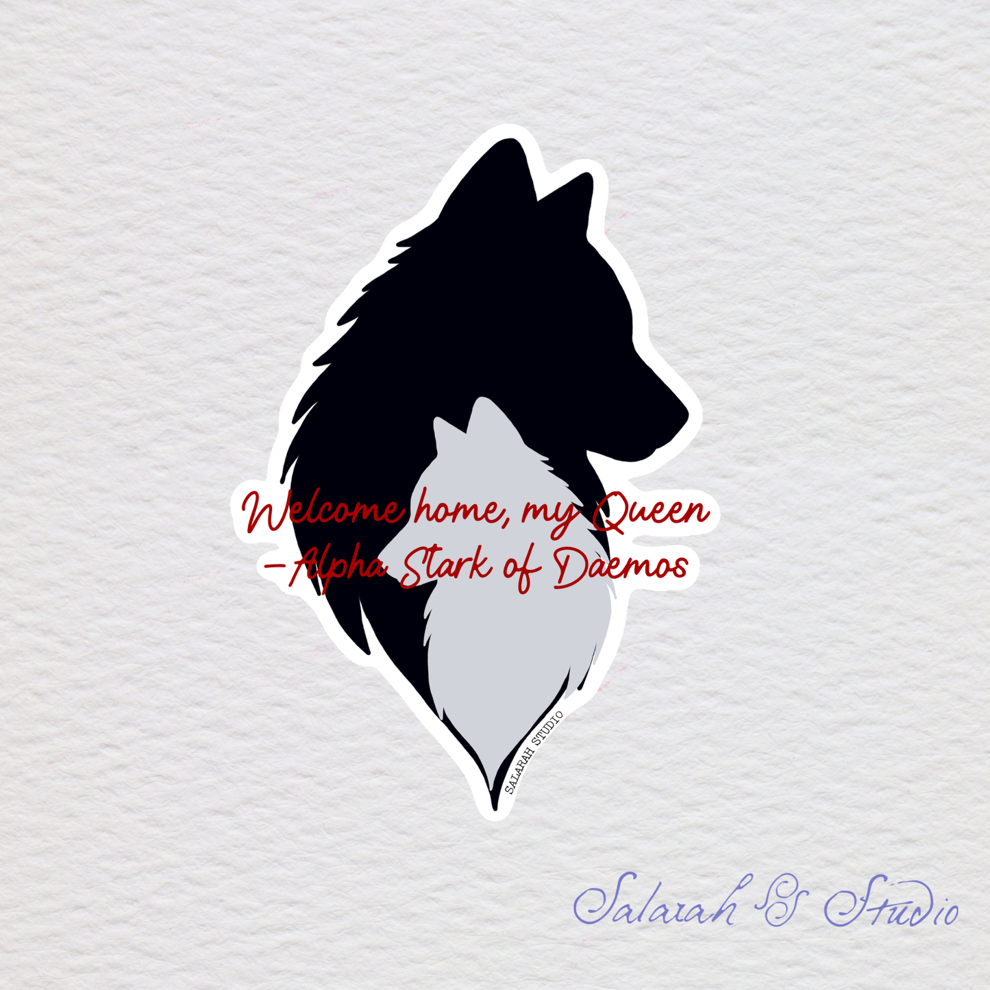Queen Alpha - Dire Bound Sticker