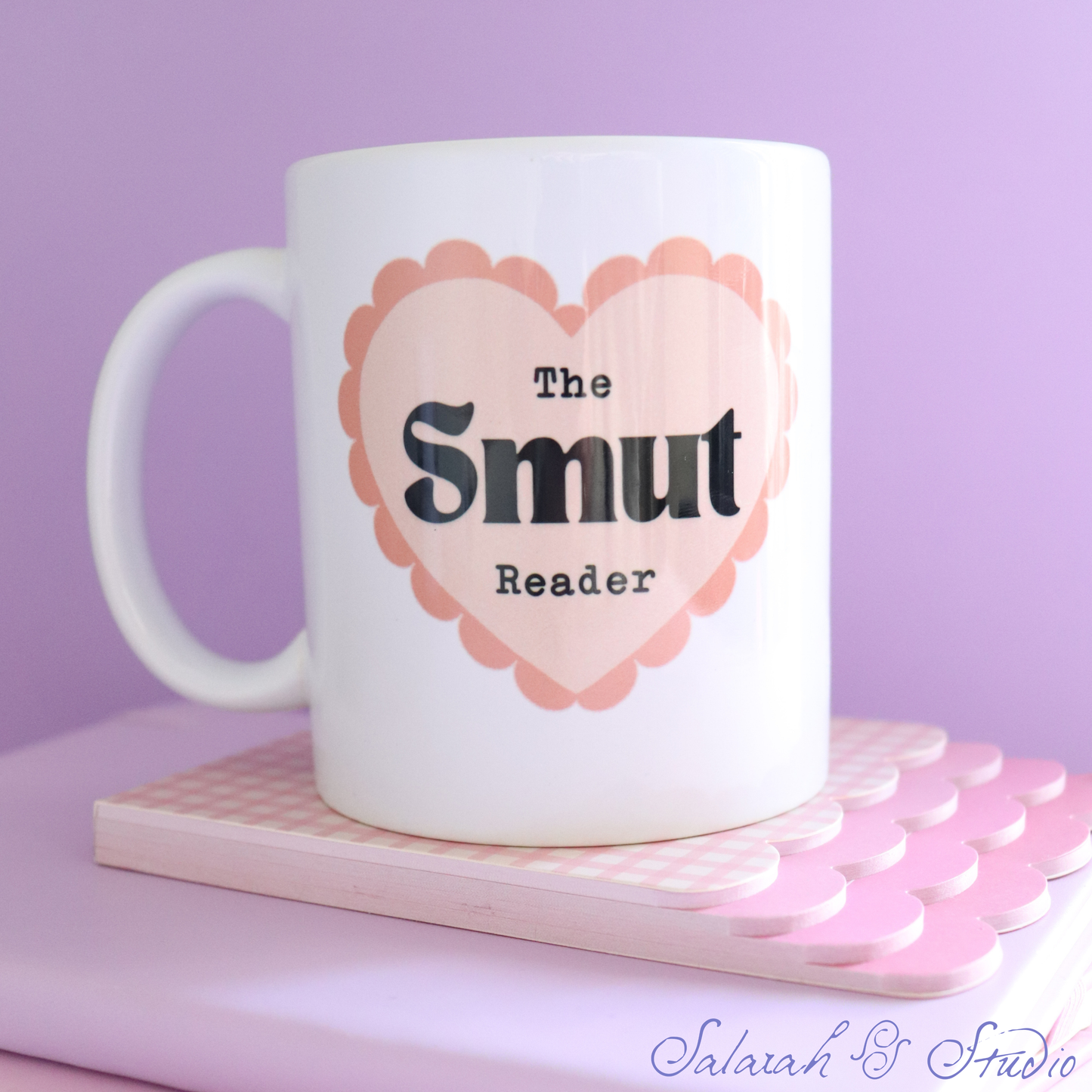 The Smut Reader Mug | Funny BookTok Gift | Romance Reader Mug | Double Sided Print