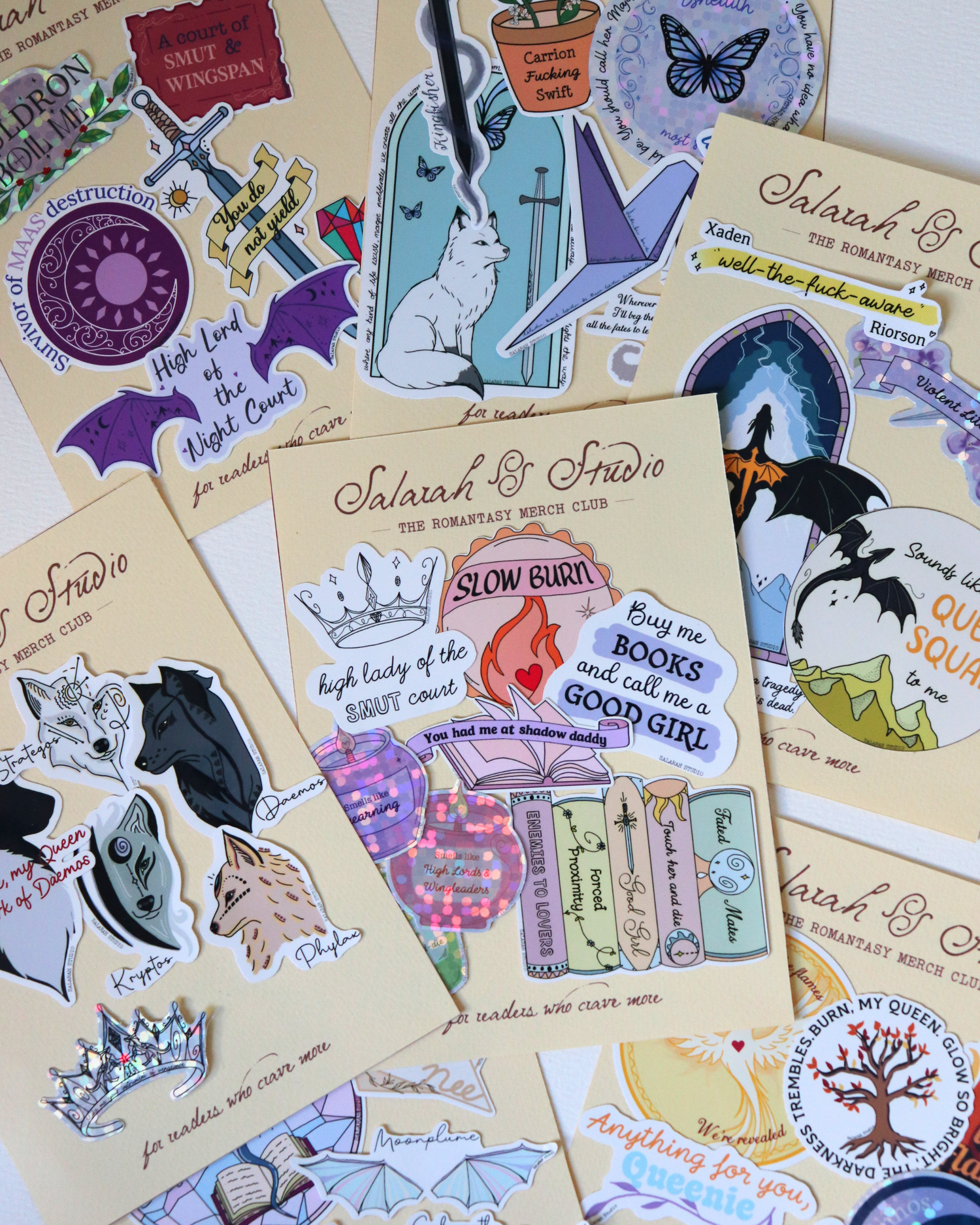 Romantasy Stickers