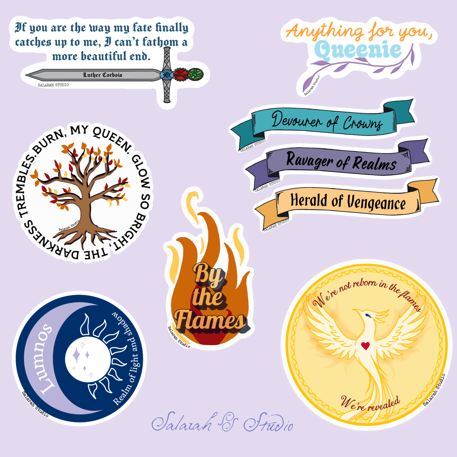 Spark Heat Glow of the Everflame Sticker Collection
