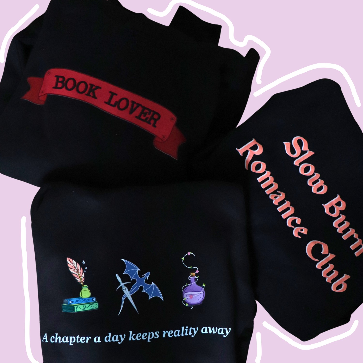 Bookish Sweatshirts + Hoodies