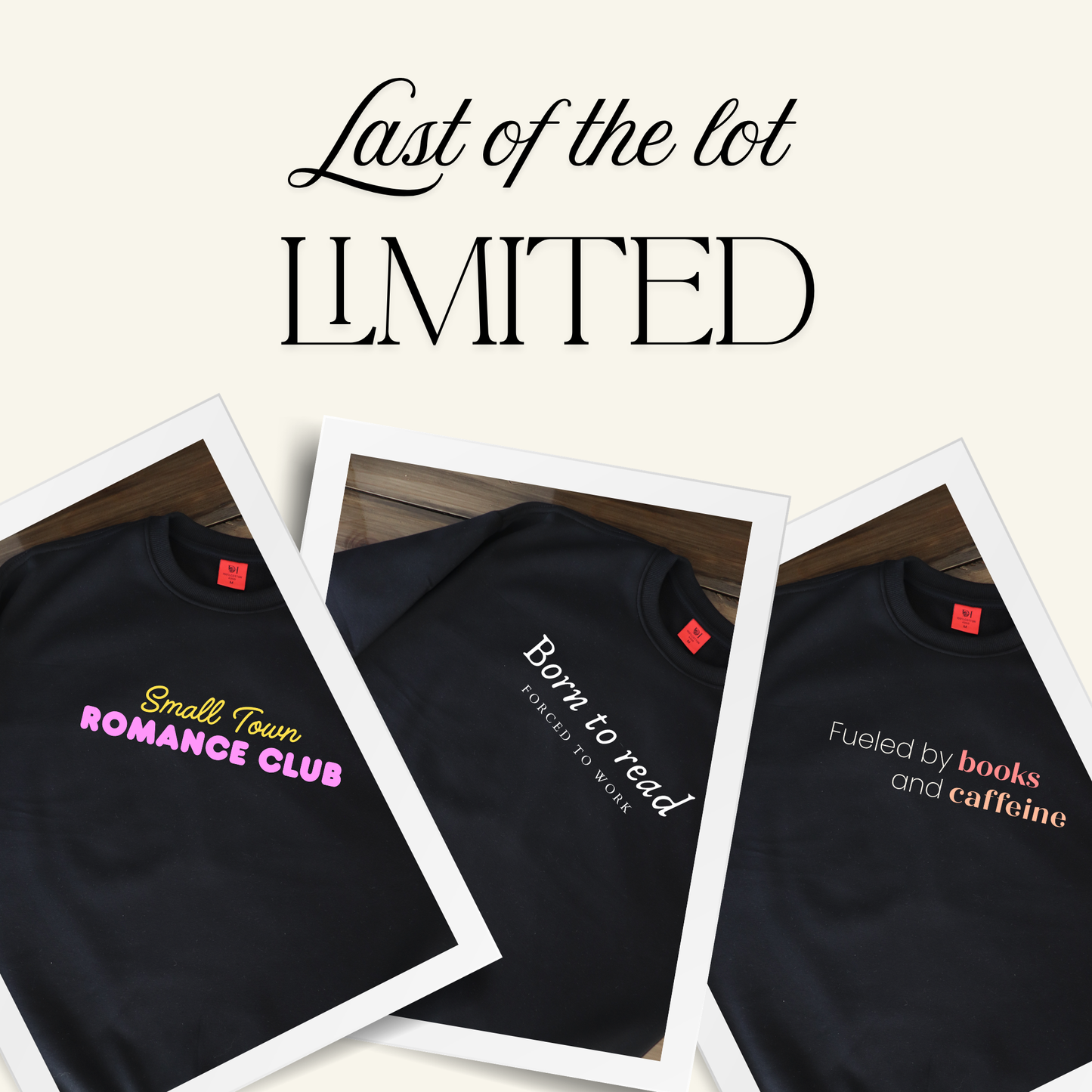 Last Heavyweight Sweaters - Bookish Designs