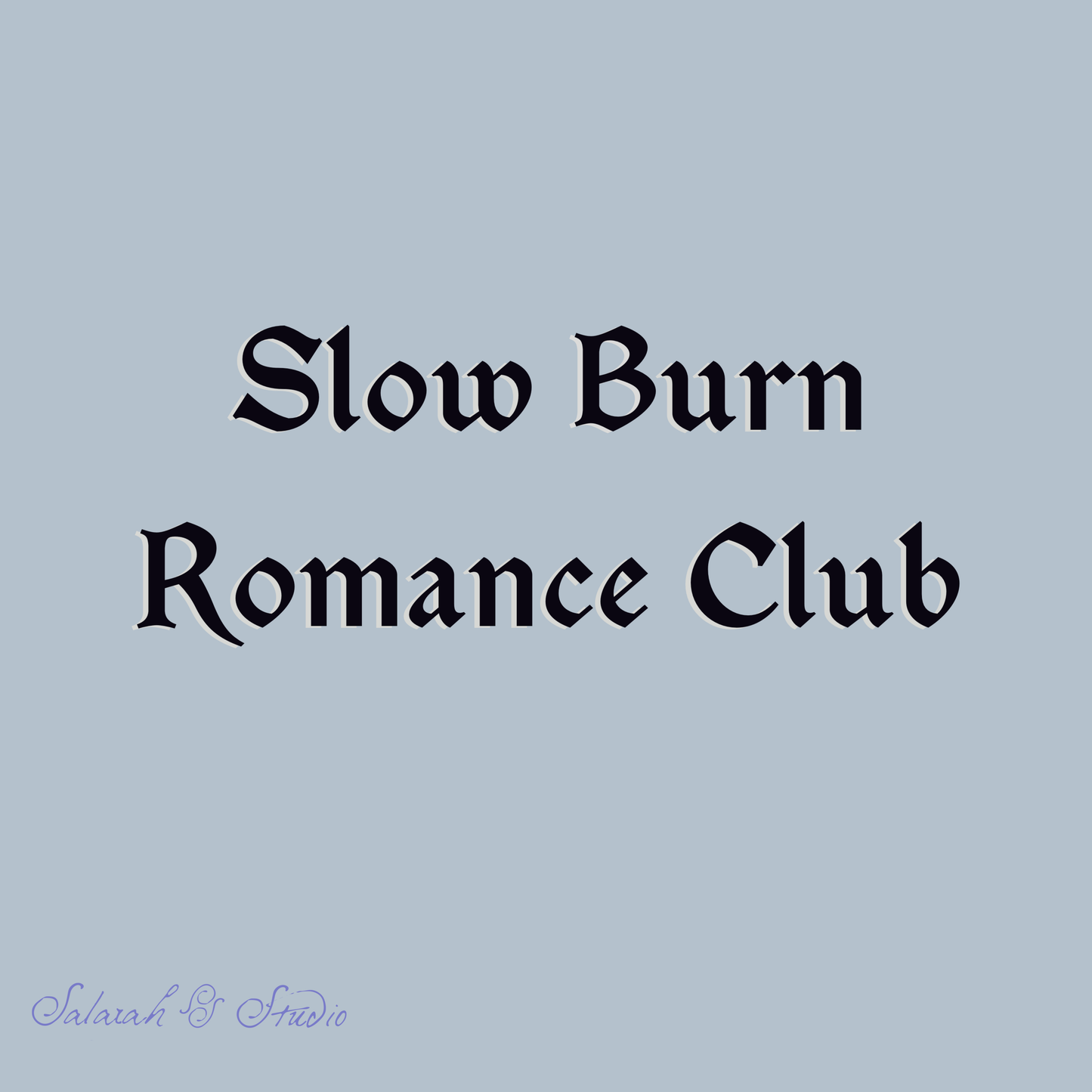 ‘Slow Burn Romance Club’ Hoodie | BookTok Romance Reader Gift | 3 Colours
