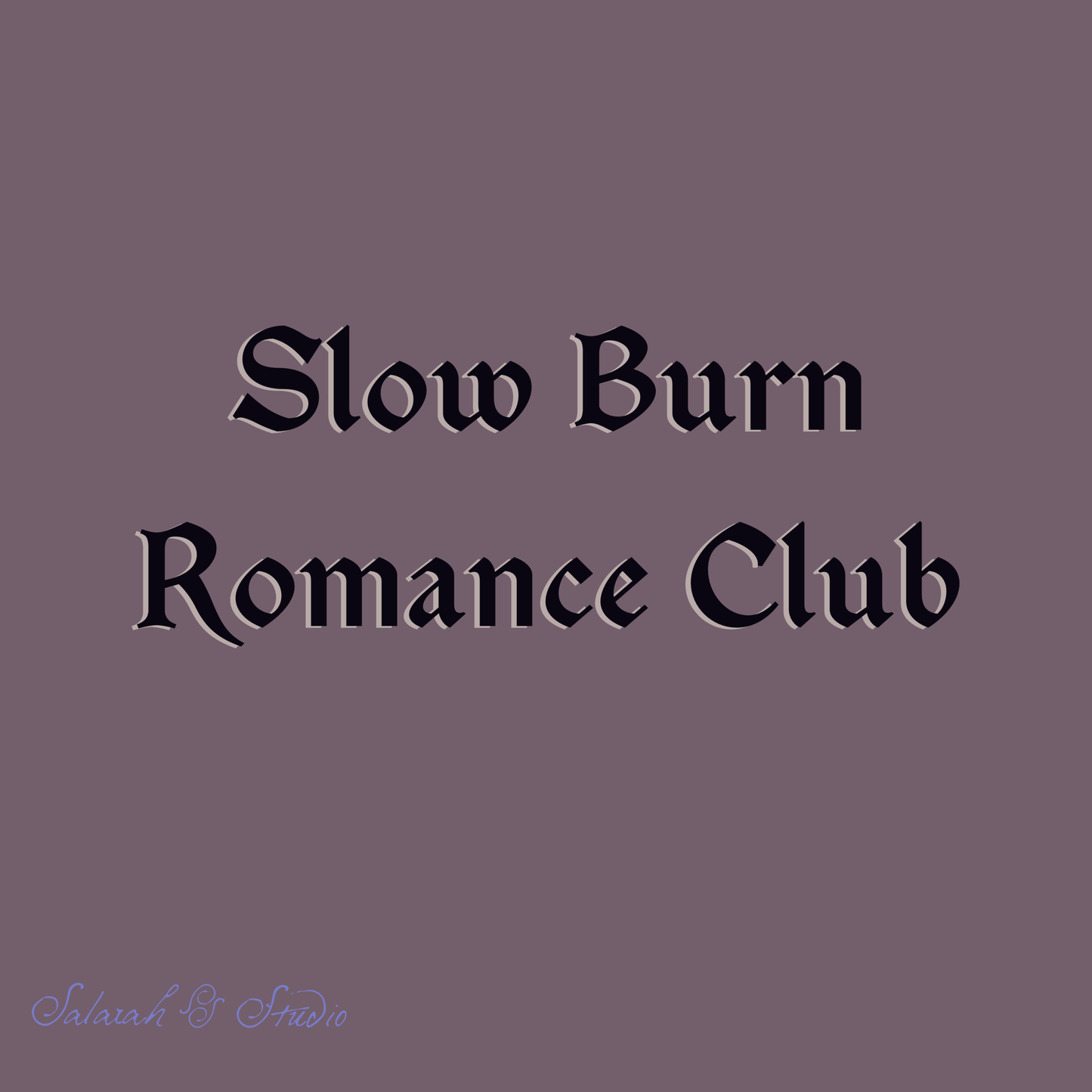 ‘Slow Burn Romance Club’ Hoodie | BookTok Romance Reader Gift | 3 Colours
