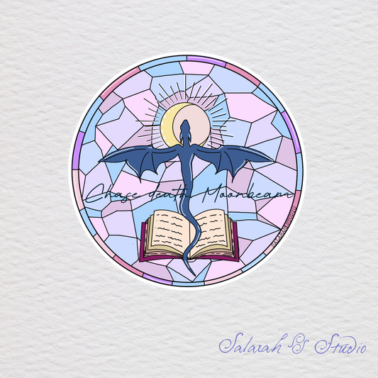 Chase Death Moonbeam - When The Moon Hatched Sticker