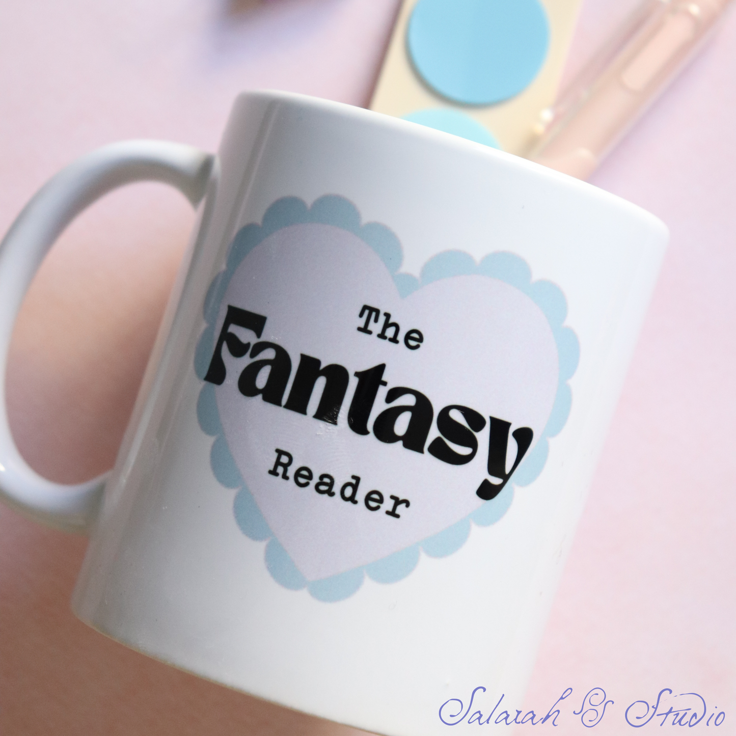 The Fantasy Reader Mug | Fantasy Book Lover Gift | Bookish Mug | Double Sided Print