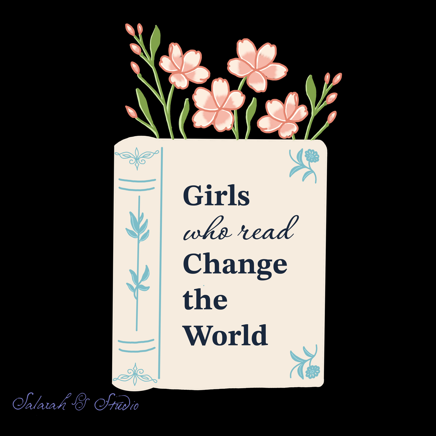 ‘Girls Who Read Change the World’ Hoodie | Feminist Reader Gift | 3 Colours