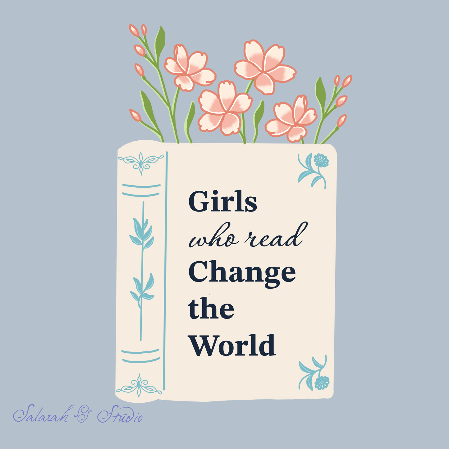 ‘Girls Who Read Change the World’ Hoodie | Feminist Reader Gift | 3 Colours
