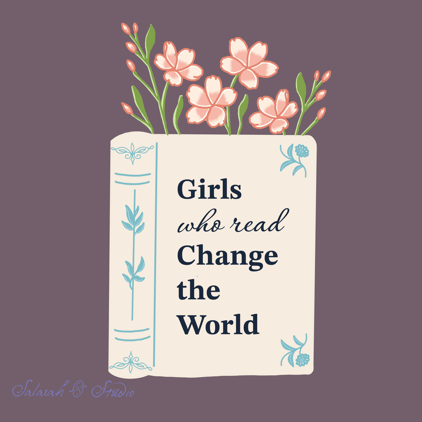 ‘Girls Who Read Change the World’ Hoodie | Feminist Reader Gift | 3 Colours