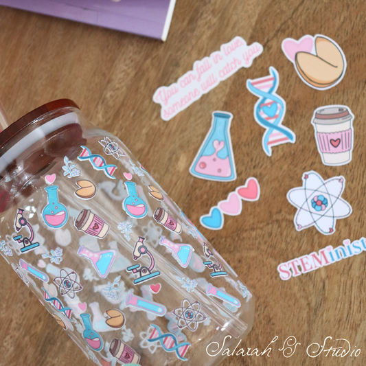 The Love Hypothesis Tumbler & Sticker Bundle