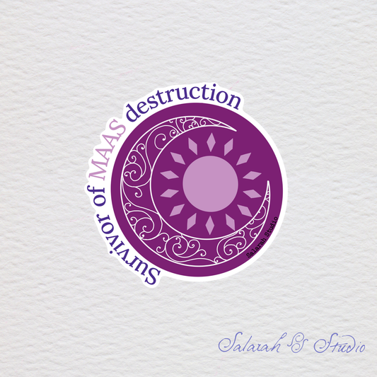 Survivor of Maas Destruction - ACOTAR Sticker
