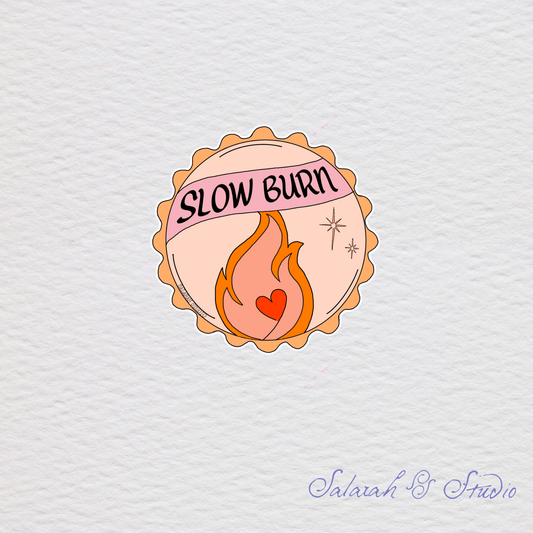 Slow Burn - Romantasy Sticker