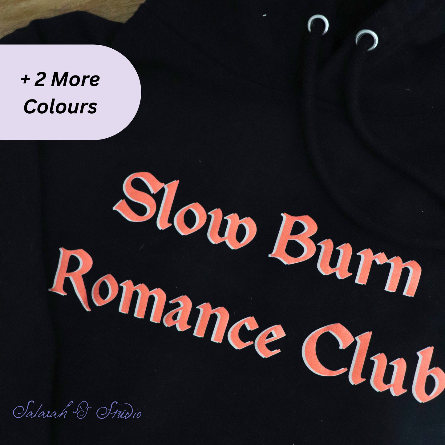 ‘Slow Burn Romance Club’ Hoodie | BookTok Romance Reader Gift | 3 Colours