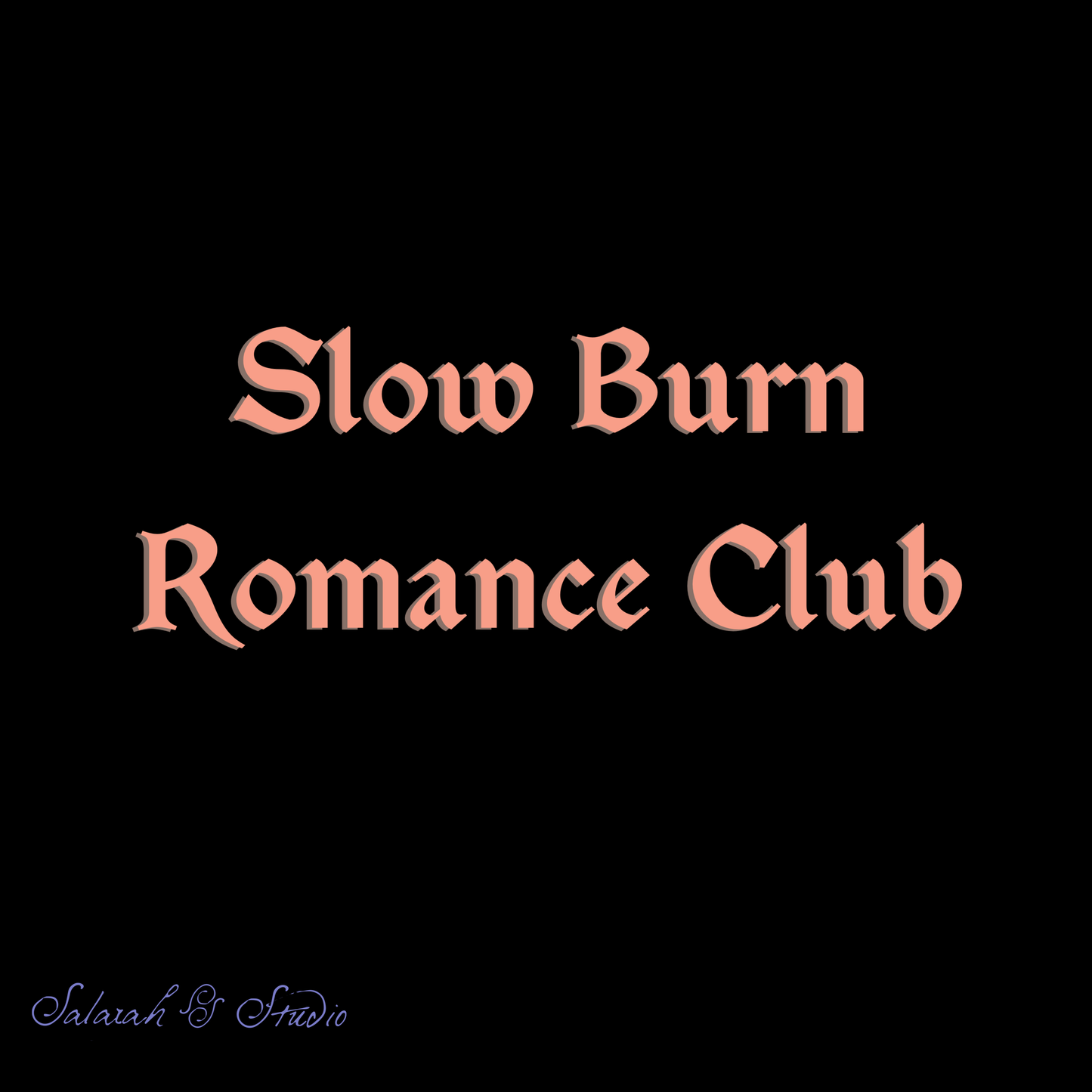 ‘Slow Burn Romance Club’ Hoodie | BookTok Romance Reader Gift | 3 Colours
