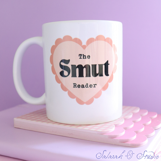 The Smut Reader Mug | Funny BookTok Gift | Romance Reader Mug | Double Sided Print