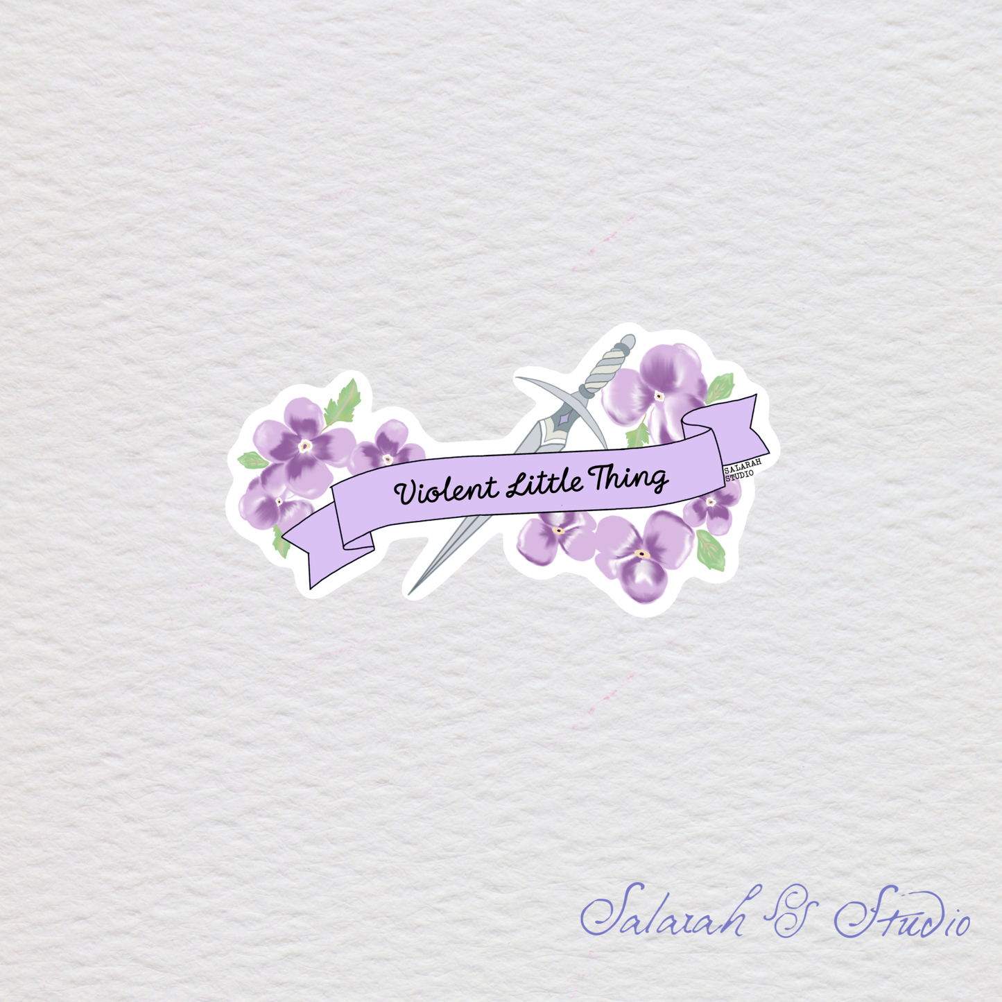 Violent Little Thing - Fourth Wing Sticker