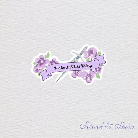 Violent Little Thing - Fourth Wing Sticker