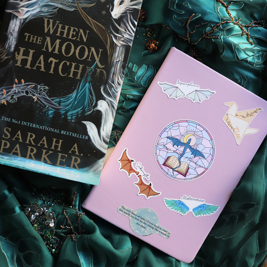 The When the Moon Hatched Sticker Pack (6pc) – Glossy or Matte Vinyl + Holographic